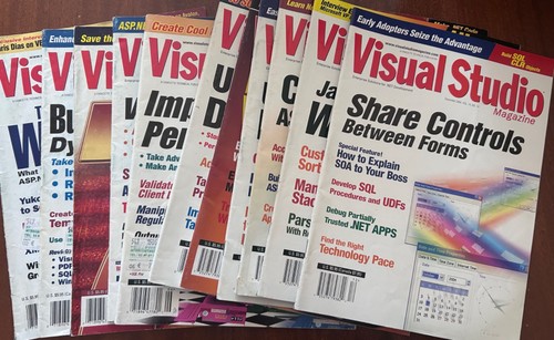 Visual studio magazine year - visual,