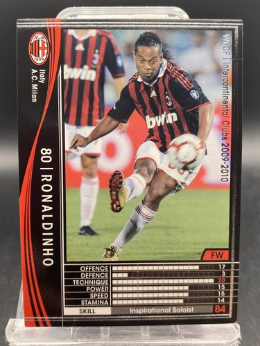 Ronaldinho panini wccf - ronaldinho,