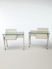 Comodino - Ottone, Cristallo