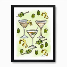 Stampa artistica Gin, Vodka