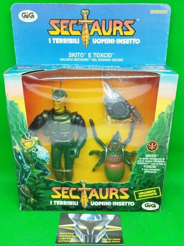 Action figure sectaurs skito - action,