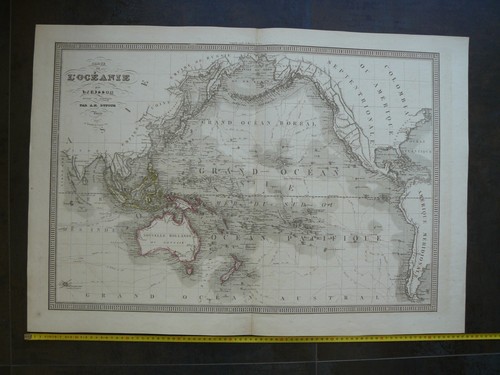 Carte océanie revue - revue, et