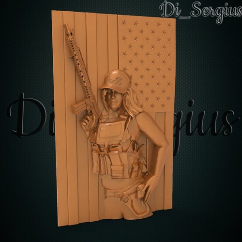 Distintivo militare stl - 3d,