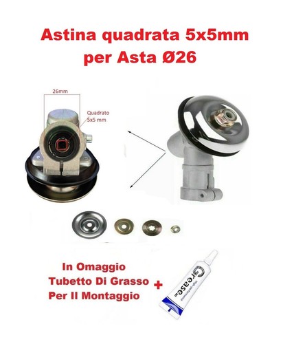 Coppia conica 5x5mm quadro - quadro, x