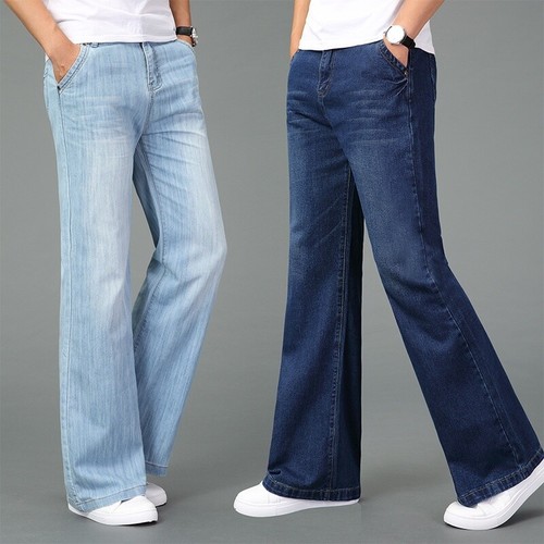 Pantaloni flared denim - pantaloni, da