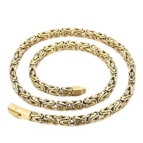 Collana maglia annodata
