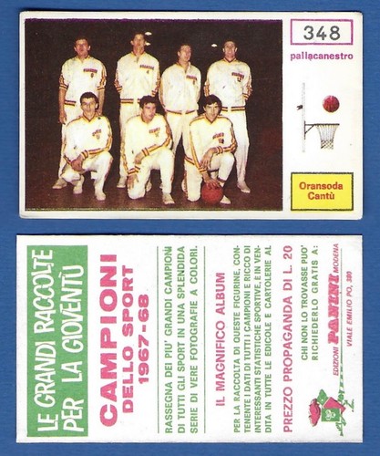 Figurina campioni dello sport - figurina,