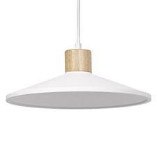 OSRAM DECOR Plaster Wood lampada a sospensione in gesso, 320 mm, grigio scuro, c