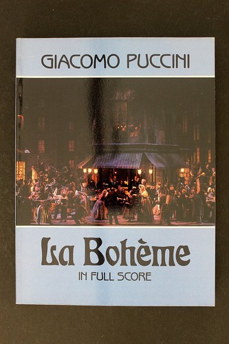 Bohème full score - la,