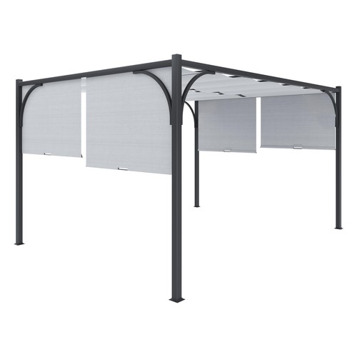 Bricozone pergola gazebo 3x4 - 3x4, m