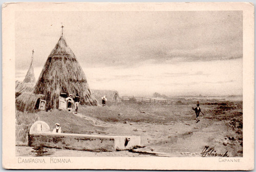 Cartolina italia lazio - italia,