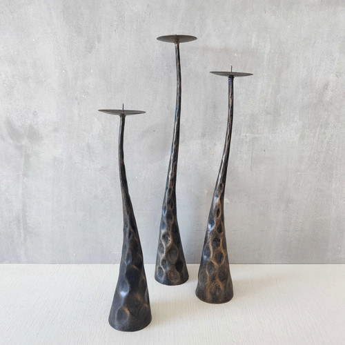 Trio portacandele vintage - di,