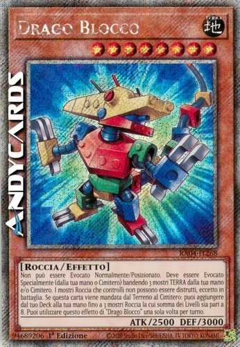 Drago blocco block - •, (block