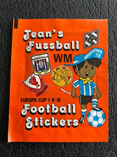 Bustina panini jean football - bustina,