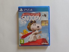 LA GRANDE AVVENTURA DI SNOOPY PS4 PAL ITA GIOCO ITALIANO OTTIME CONDIZIONI 