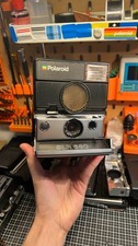 Polaroid SLR680 argento/cromo, pellicola 600, mod PolaVolt - I-Type ready
