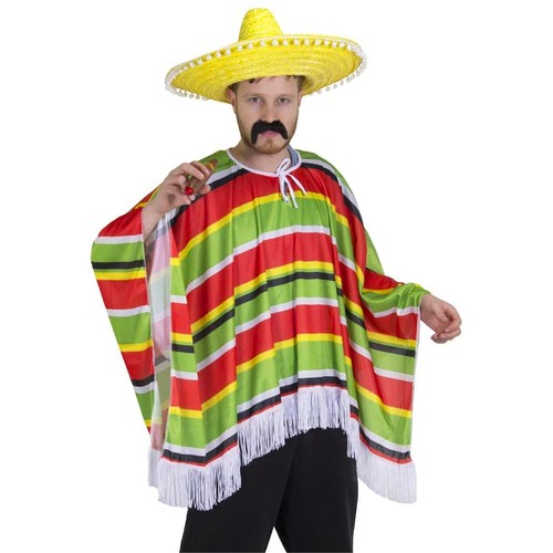 Poncho messicano unisex adulto - unisex,