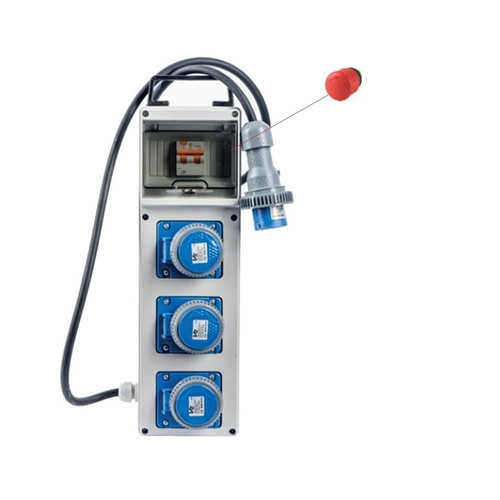 Quadro elettrico prese 220v - quadro,