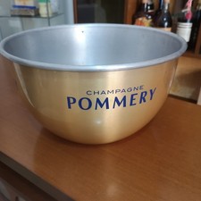 Pommery secchiello ghiaccio allumini vintage diam. 36 cm. alt. 20 ice bucke