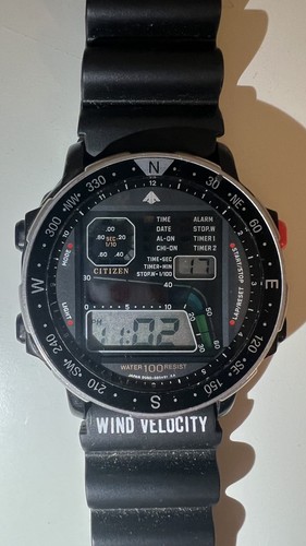 Orologio digitale citizen - orologio, wind