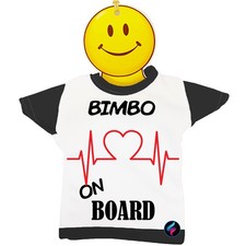 Mini t-shirt auto bimbo a