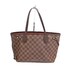 Borsa tote Louis Vuitton mai completa PM Damier in tela 11,9 x 8,7 x 4,7 pollici usata