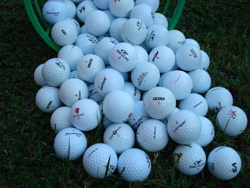 Lotto palline golf usate - 50,