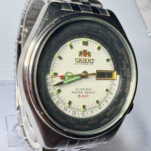 Orient uomo world time - world,