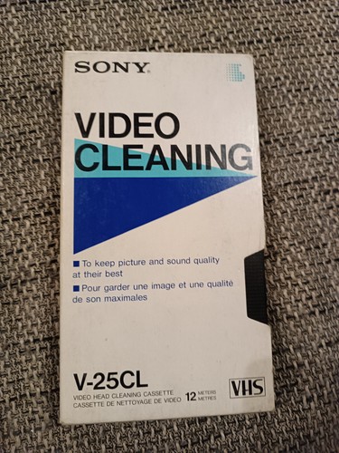 Sony video cleaning 25cl - video, v-25cl