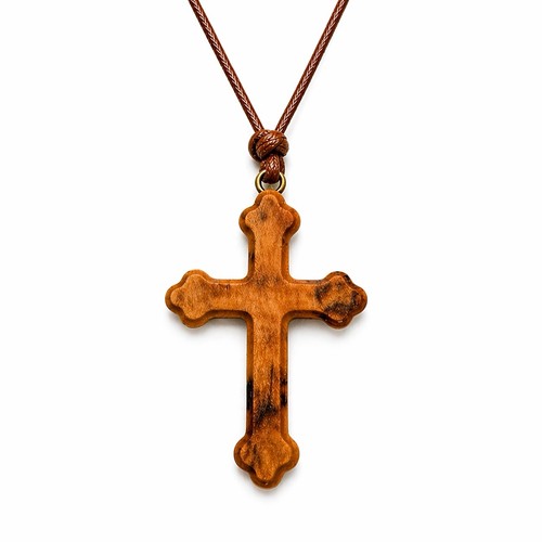 Collana croce in legno - croce,