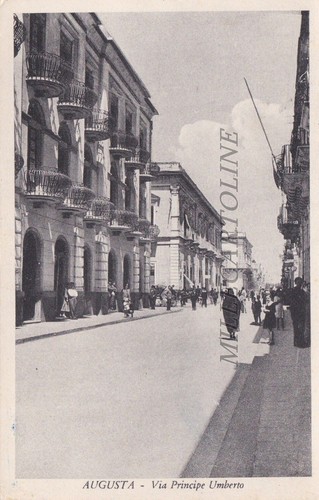 Augusta via principe - principe, umberto