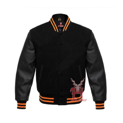 Giacca nera varsity - giacca,