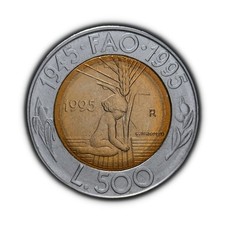 SAN MARINO. 1995, 500 Lire -