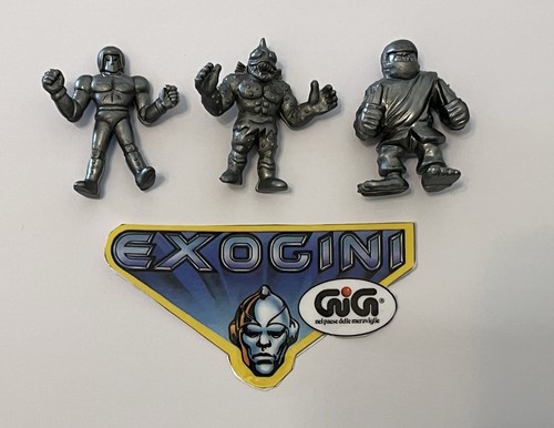 Lotto exogini colore grigio - lotto, 3