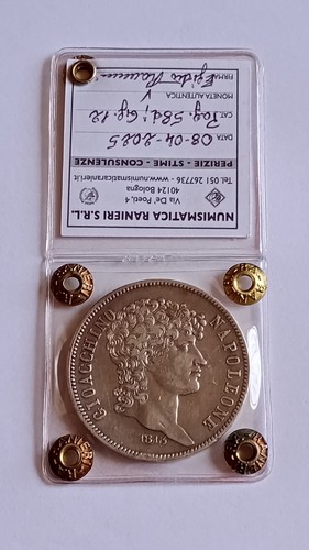 Moneta argento italia regno - moneta,