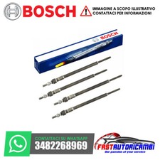 KIT 4 CANDELETTE BOSCH FIAT