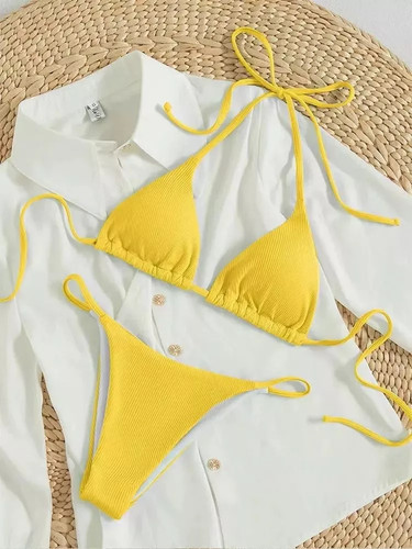 Bikini giallo sole - sole, tanga