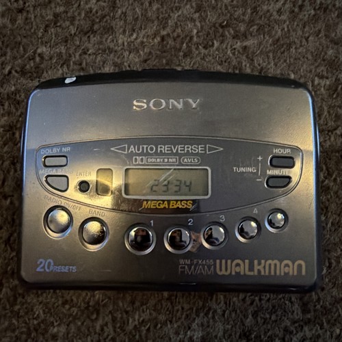 Sony walkman fx455 radio - sony,