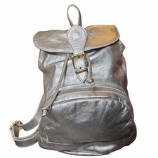 Zaino Furla argento pelle di
