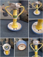 Candelabro Bugia Portacandela Ceramica Illuminatemi Cassetta Vietri