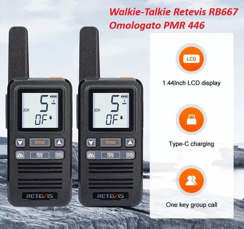 Retevis rb667 walkie - retevis,