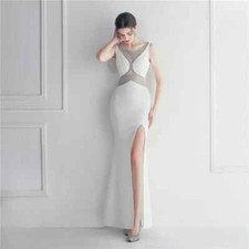 Vestito Abito Elegante Lungo