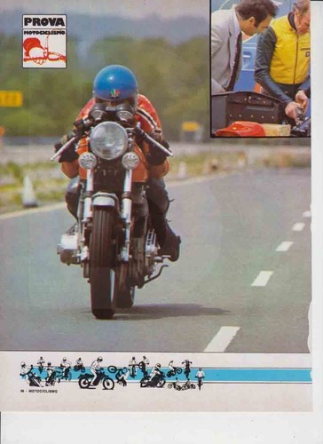 Advertising test moto laverda - advertising,