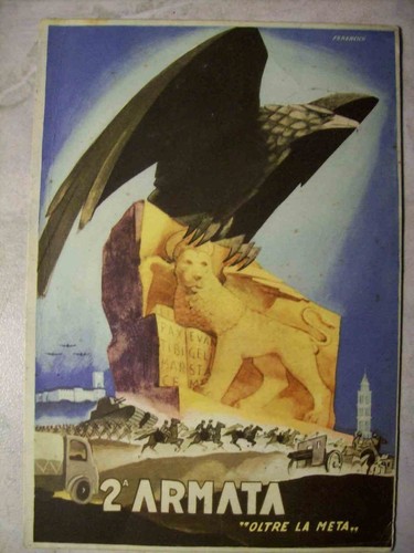 Cartolina militare guerra - cartolina,