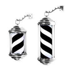 Lampada da barbiere rotante a