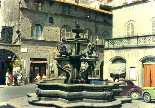 Viterbo tre cartoline - viterbo,