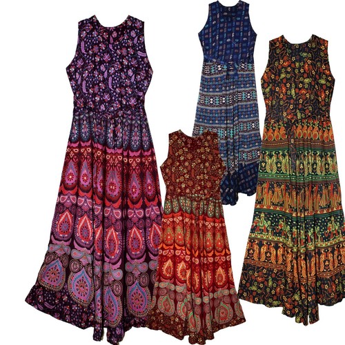 Maxi abito lungo stile - , vintage