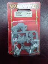 WARHAMMER FANTASY  Bretonnia KNIGHT OF THE REALM - BANNER  - metal (sealed)