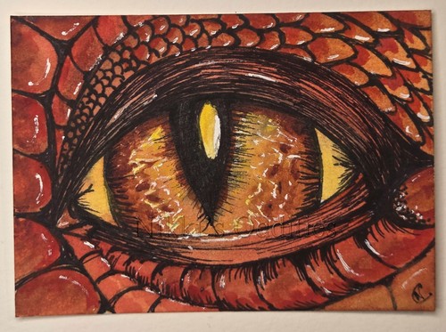 Aceo originale acquerello arte
