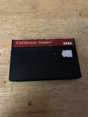 California games sega - games,